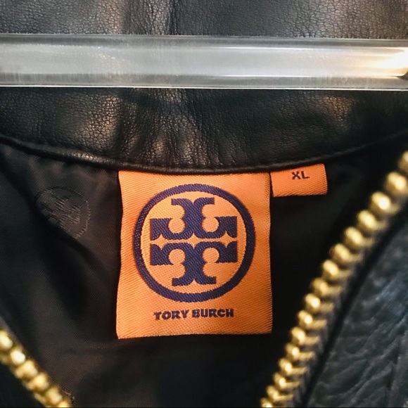 🔶TORY BURCH | XL | Soft Leather Moto - Picture 6 of 16